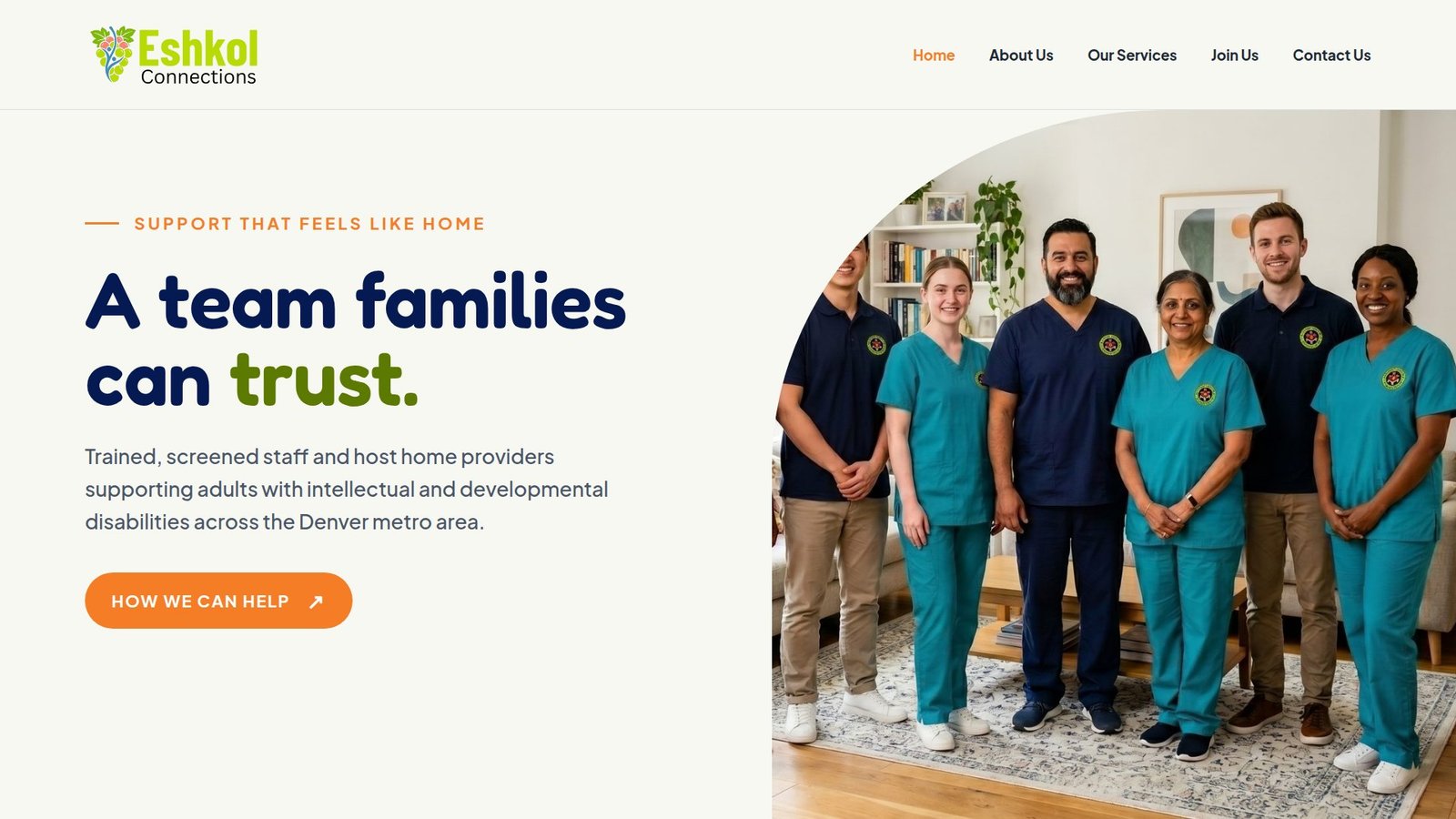 Eshkol Connections website showcase